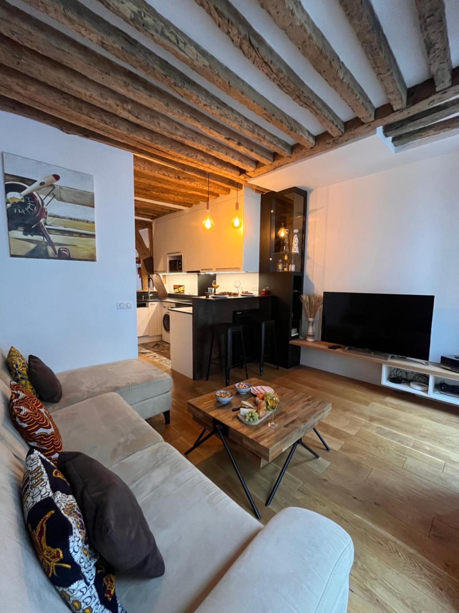 Appartement A Saint-Paul En Plein Coeur Du Marais 4 Pers Paris Exterior foto