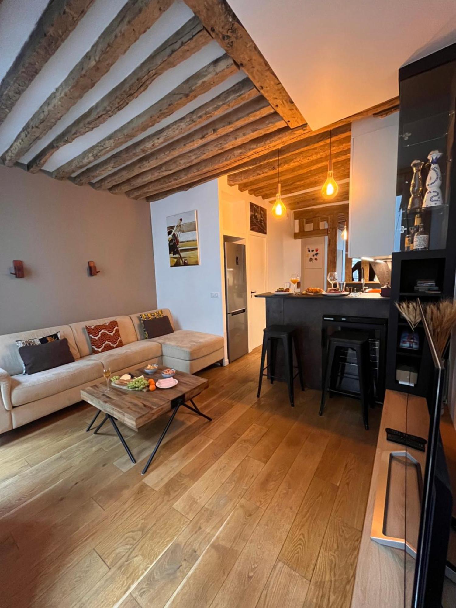 Appartement A Saint-Paul En Plein Coeur Du Marais 4 Pers Paris Exterior foto